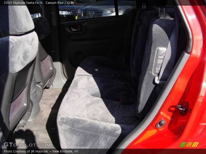 Canyon Red / Gray 2003 Hyundai Santa Fe I4