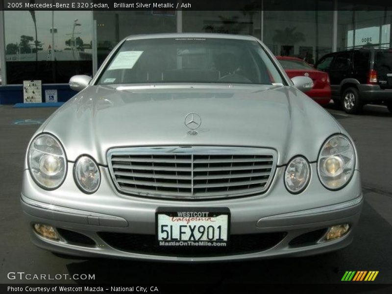 Brilliant Silver Metallic / Ash 2005 Mercedes-Benz E 320 Sedan