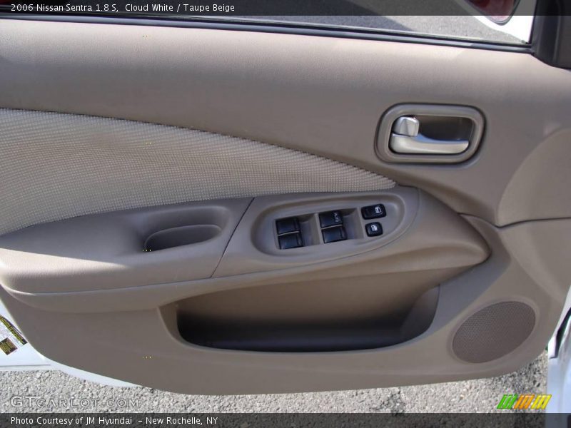 Cloud White / Taupe Beige 2006 Nissan Sentra 1.8 S