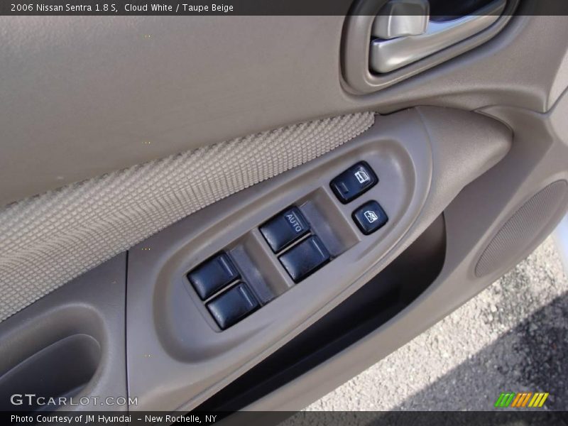 Cloud White / Taupe Beige 2006 Nissan Sentra 1.8 S