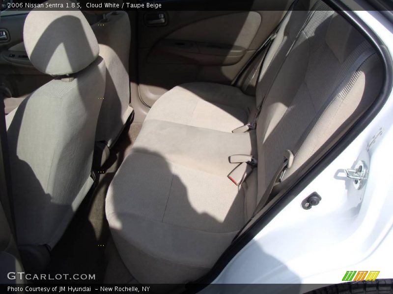 Cloud White / Taupe Beige 2006 Nissan Sentra 1.8 S