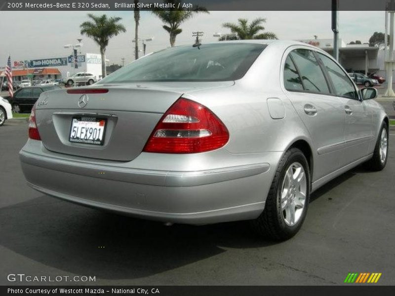 Brilliant Silver Metallic / Ash 2005 Mercedes-Benz E 320 Sedan