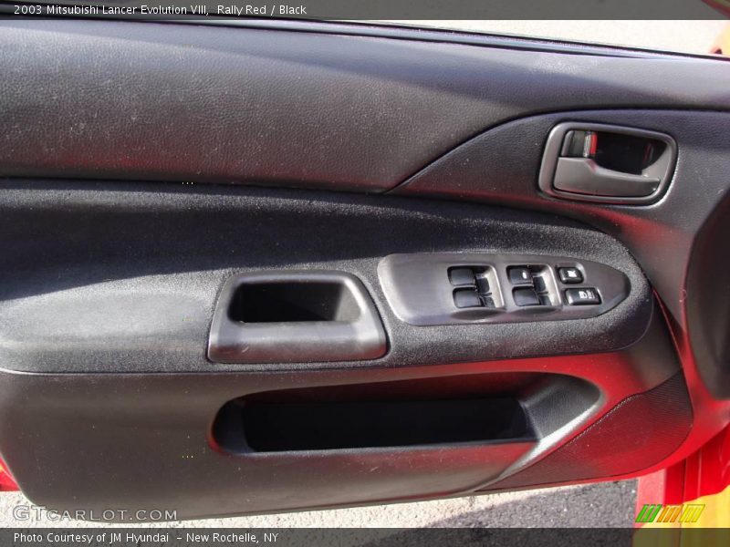 Rally Red / Black 2003 Mitsubishi Lancer Evolution VIII
