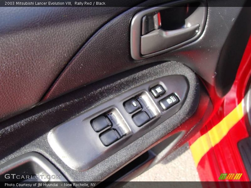 Rally Red / Black 2003 Mitsubishi Lancer Evolution VIII
