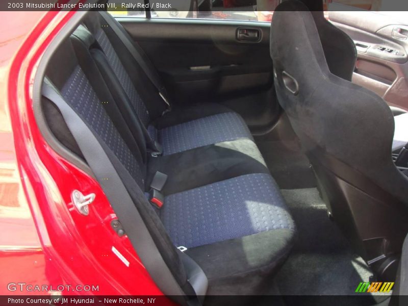 Rally Red / Black 2003 Mitsubishi Lancer Evolution VIII