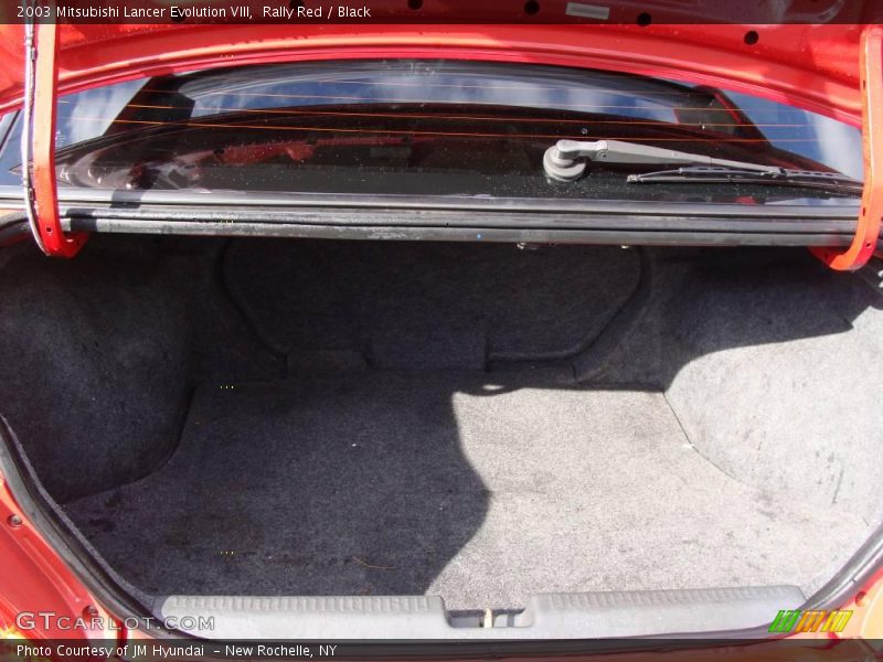 Rally Red / Black 2003 Mitsubishi Lancer Evolution VIII