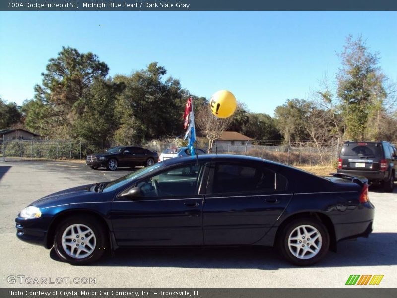Midnight Blue Pearl / Dark Slate Gray 2004 Dodge Intrepid SE