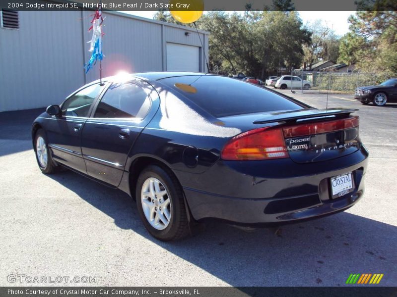 Midnight Blue Pearl / Dark Slate Gray 2004 Dodge Intrepid SE