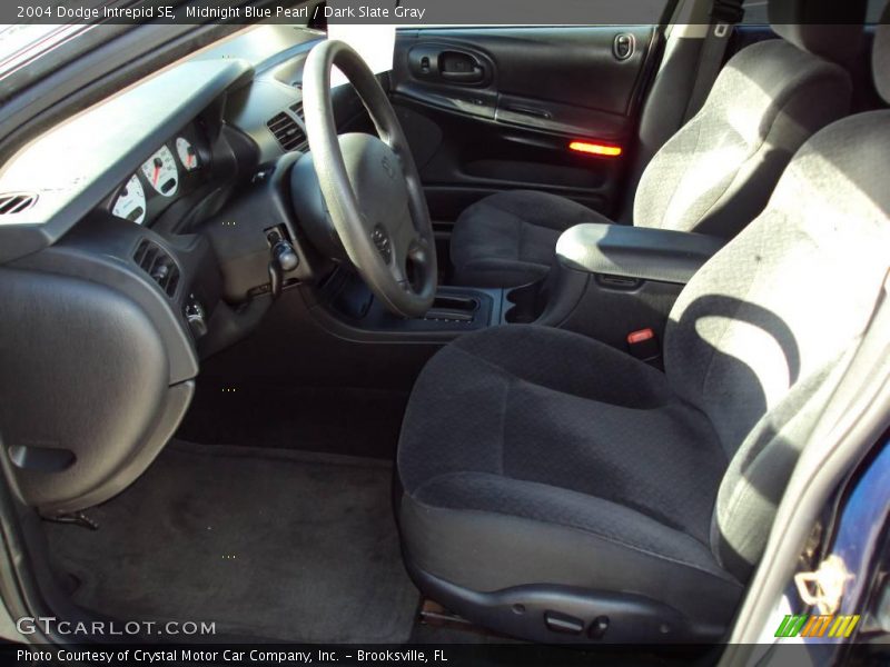 Midnight Blue Pearl / Dark Slate Gray 2004 Dodge Intrepid SE