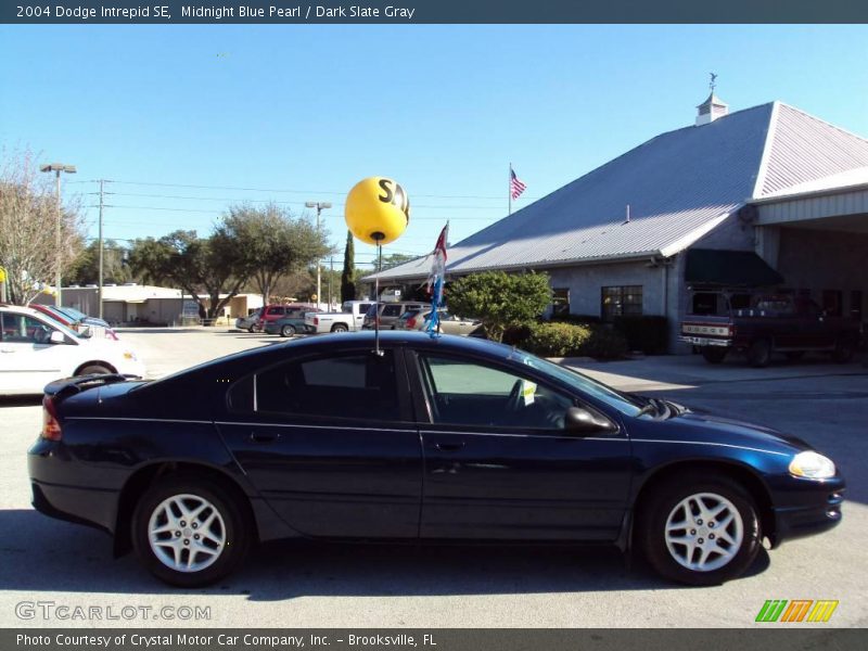 Midnight Blue Pearl / Dark Slate Gray 2004 Dodge Intrepid SE
