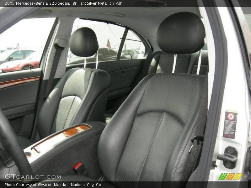 Brilliant Silver Metallic / Ash 2005 Mercedes-Benz E 320 Sedan