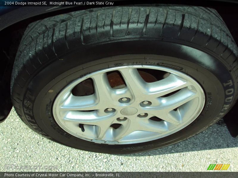 Midnight Blue Pearl / Dark Slate Gray 2004 Dodge Intrepid SE