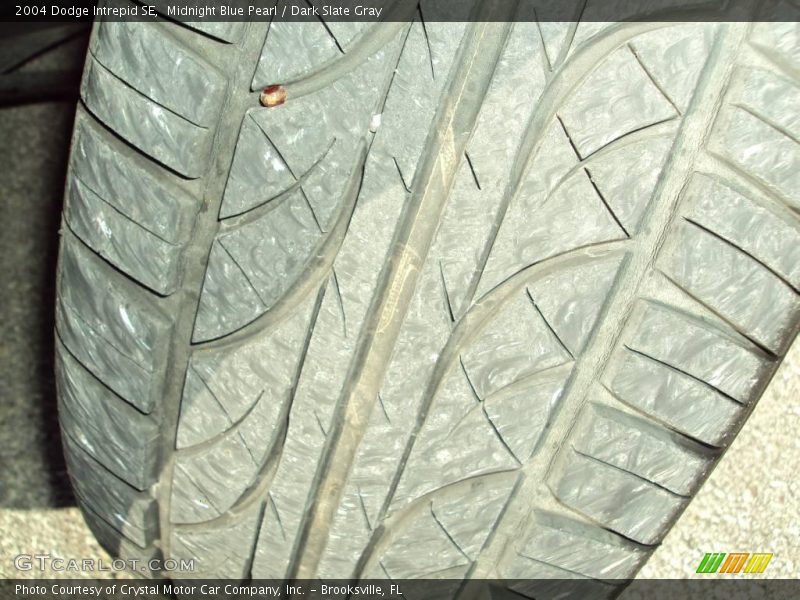 Midnight Blue Pearl / Dark Slate Gray 2004 Dodge Intrepid SE