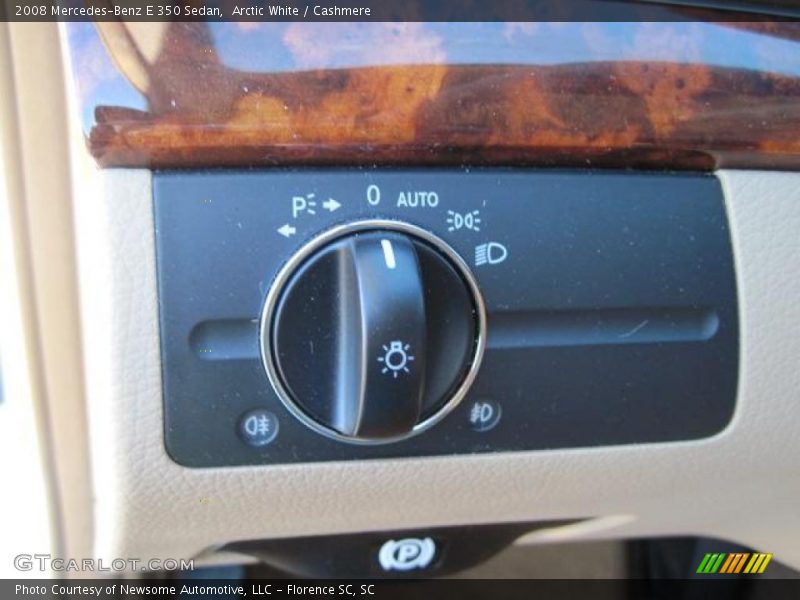 Arctic White / Cashmere 2008 Mercedes-Benz E 350 Sedan