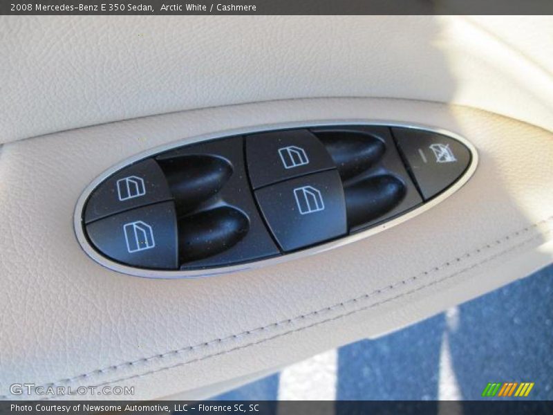 Arctic White / Cashmere 2008 Mercedes-Benz E 350 Sedan