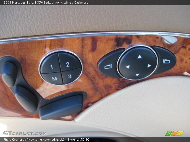 Arctic White / Cashmere 2008 Mercedes-Benz E 350 Sedan
