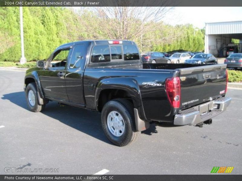 Black / Pewter 2004 GMC Canyon SLE Extended Cab