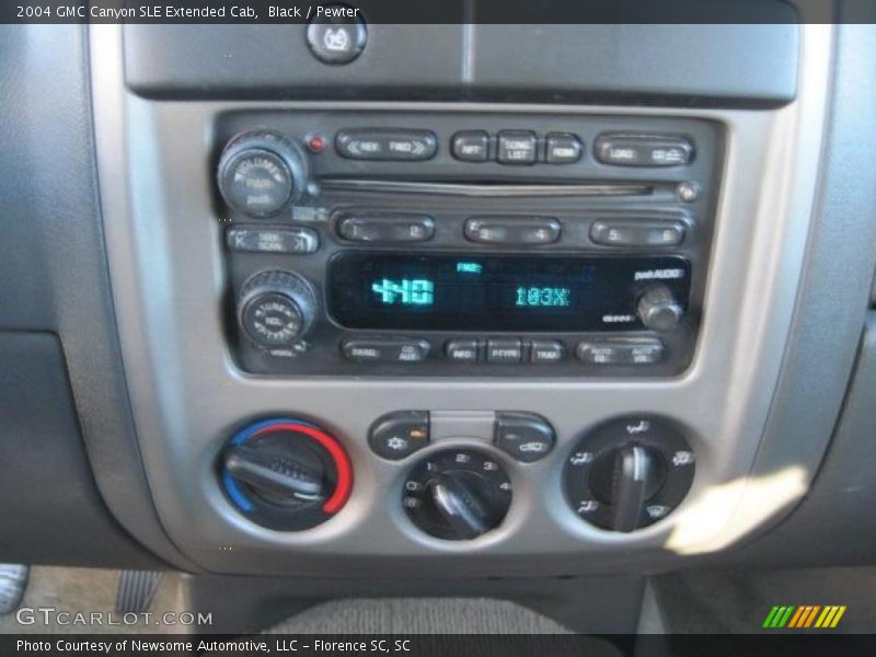 Black / Pewter 2004 GMC Canyon SLE Extended Cab