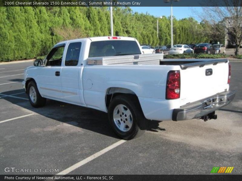 Summit White / Medium Gray 2006 Chevrolet Silverado 1500 Extended Cab