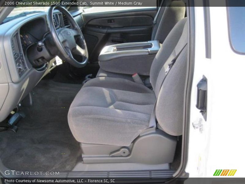 Summit White / Medium Gray 2006 Chevrolet Silverado 1500 Extended Cab
