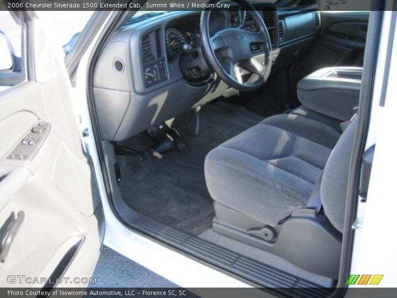 Summit White / Medium Gray 2006 Chevrolet Silverado 1500 Extended Cab