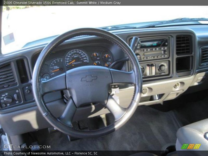 Summit White / Medium Gray 2006 Chevrolet Silverado 1500 Extended Cab