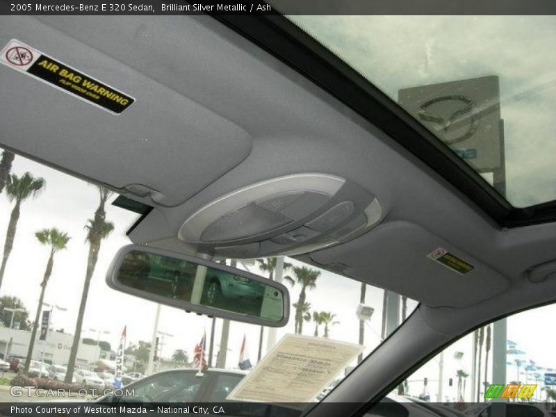 Brilliant Silver Metallic / Ash 2005 Mercedes-Benz E 320 Sedan