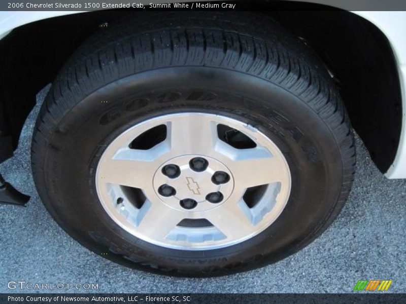 Summit White / Medium Gray 2006 Chevrolet Silverado 1500 Extended Cab