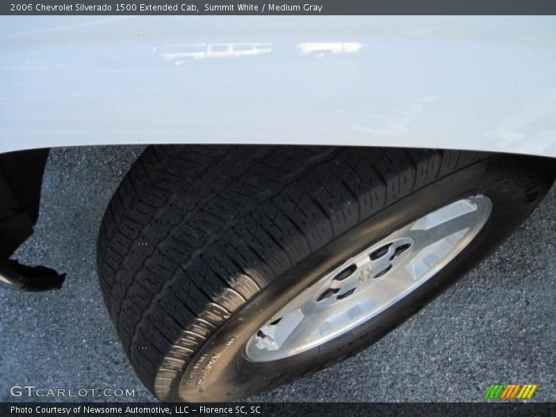 Summit White / Medium Gray 2006 Chevrolet Silverado 1500 Extended Cab