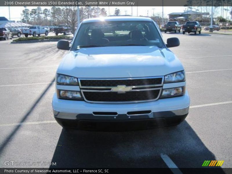 Summit White / Medium Gray 2006 Chevrolet Silverado 1500 Extended Cab