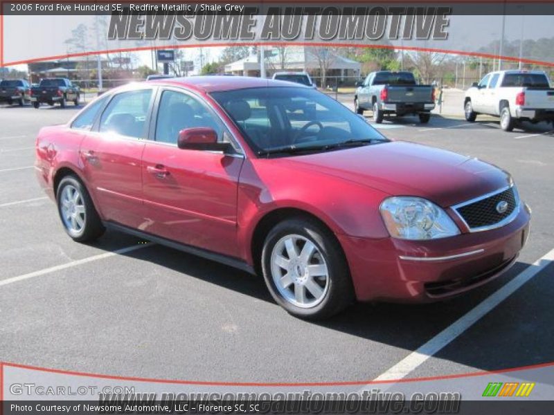 Redfire Metallic / Shale Grey 2006 Ford Five Hundred SE