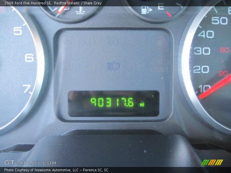 Redfire Metallic / Shale Grey 2006 Ford Five Hundred SE