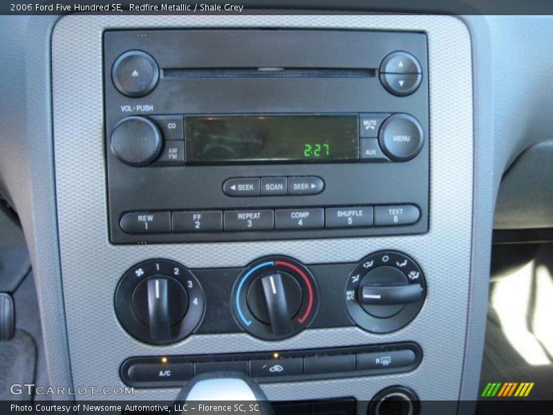 Redfire Metallic / Shale Grey 2006 Ford Five Hundred SE