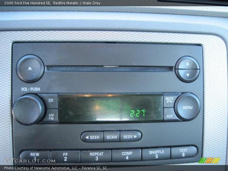 Redfire Metallic / Shale Grey 2006 Ford Five Hundred SE