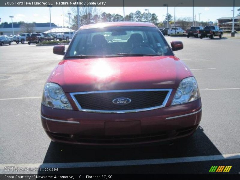 Redfire Metallic / Shale Grey 2006 Ford Five Hundred SE