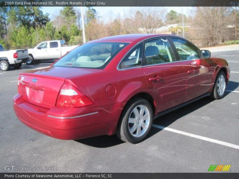 Redfire Metallic / Shale Grey 2006 Ford Five Hundred SE