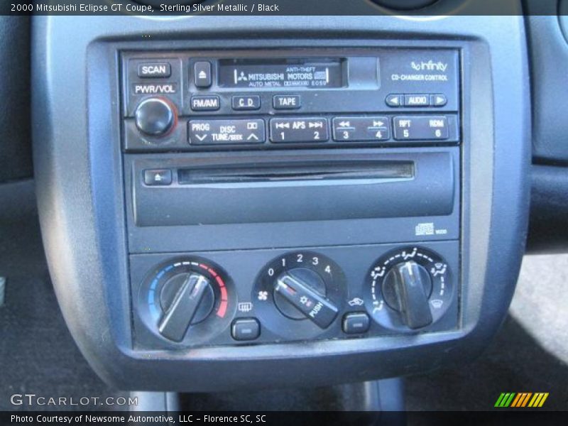 Sterling Silver Metallic / Black 2000 Mitsubishi Eclipse GT Coupe
