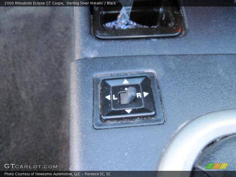 Sterling Silver Metallic / Black 2000 Mitsubishi Eclipse GT Coupe