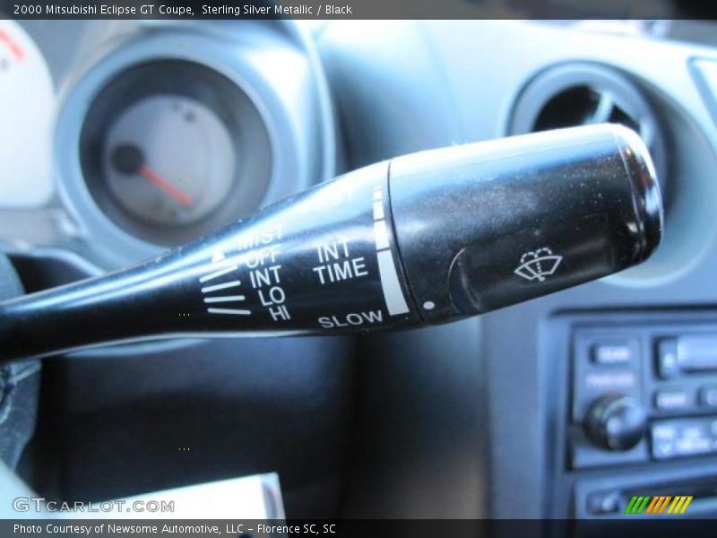 Sterling Silver Metallic / Black 2000 Mitsubishi Eclipse GT Coupe