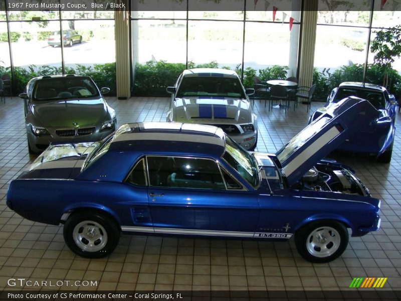 Blue / Black 1967 Ford Mustang Coupe