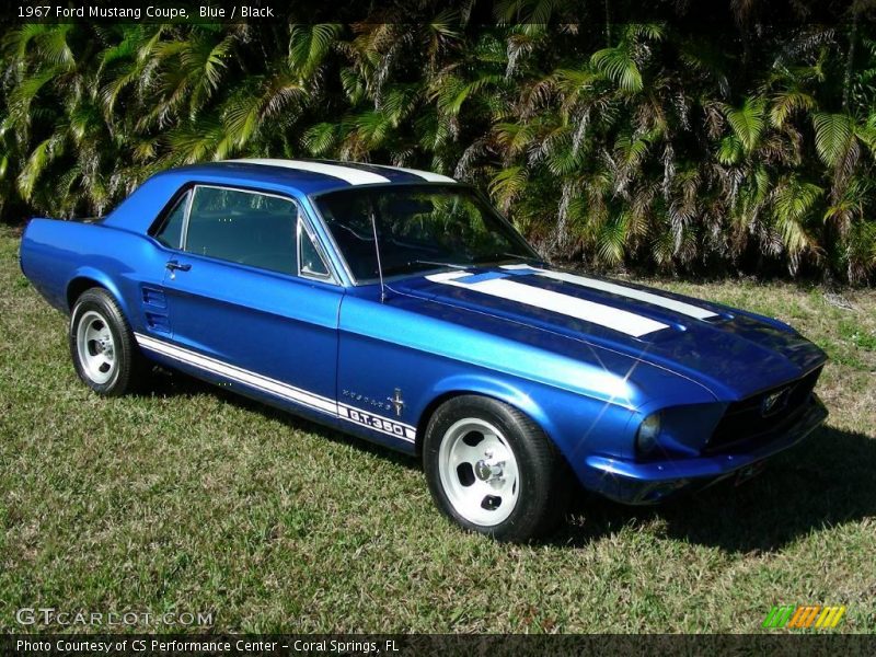 Blue / Black 1967 Ford Mustang Coupe