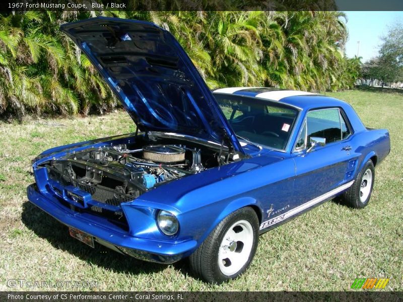 Blue / Black 1967 Ford Mustang Coupe