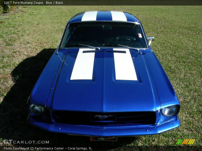 Blue / Black 1967 Ford Mustang Coupe