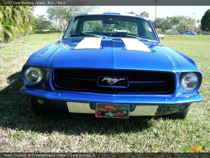 Blue / Black 1967 Ford Mustang Coupe