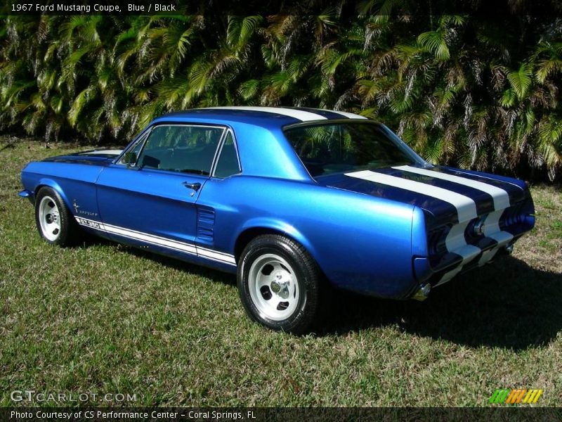 Blue / Black 1967 Ford Mustang Coupe