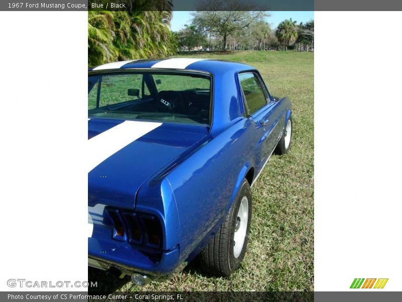Blue / Black 1967 Ford Mustang Coupe