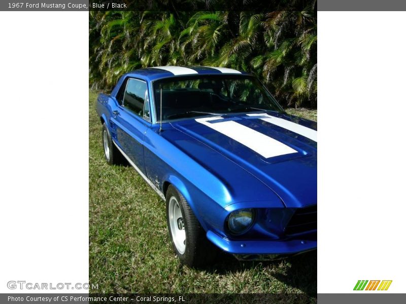 Blue / Black 1967 Ford Mustang Coupe