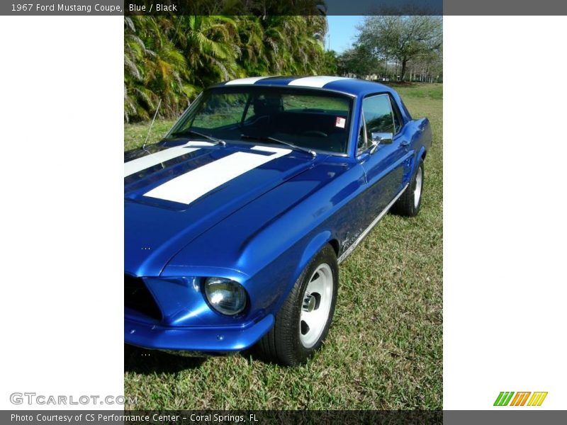 Blue / Black 1967 Ford Mustang Coupe