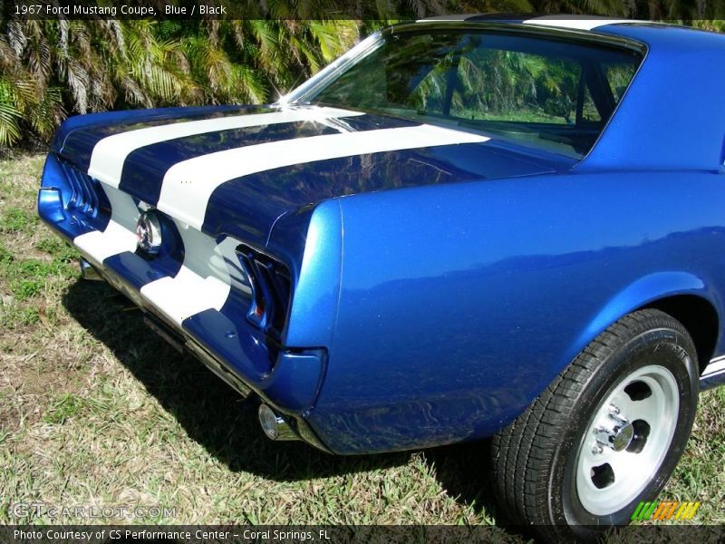 Blue / Black 1967 Ford Mustang Coupe