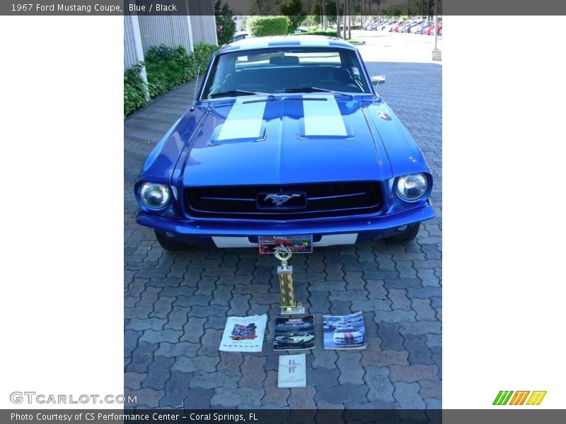 Blue / Black 1967 Ford Mustang Coupe